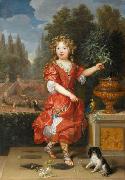 Pierre Mignard A young Mademoiselle de Blois France oil painting artist